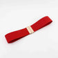 Alloy Buckle Elastic Belt