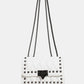 Studded PU Leather Crossbody Bag