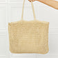 Fame Off The Coast Straw Tote Bag