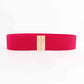 Alloy Buckle Elastic Belt