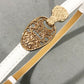 Skinny PU Leather Belt with Alloy Buckle