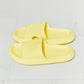 MMShoes Arms Around Me Open Toe Slide in Yellow