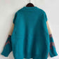 Sequin Christmas Tree & Reindeer Round Neck Sweater