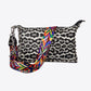PU Leather Studded Shoulder Bag