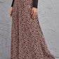 Animal Print High-Rise Culottes