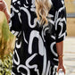 Printed Dropped Shoulder Shirt and Shorts Set