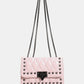 Studded PU Leather Crossbody Bag
