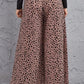 Animal Print High-Rise Culottes